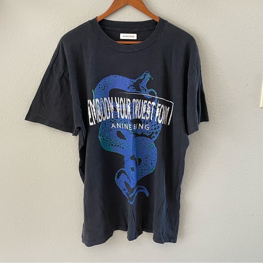 Anine Bing Walker Tee Viper